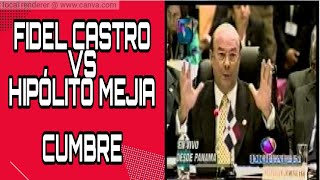 Fidel Castro se Burla de Hipolito Mejia Expresidente Dominicano Cumbre de Panama [upl. by Orvil977]