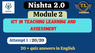 Nishtha 20 Module 2 answers  ICT in teaching learning and assessment  kasec2 [upl. by Adnirod]