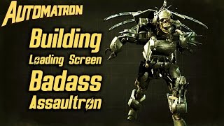 Fallout 4 Automatron DLC  Guide to Building Badass Assaultron from the Loading Screen [upl. by Kunkle]