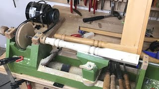 Building a wooden lathe [upl. by Collis774]