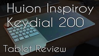 Huion Inspiroy Keydial KD200 Tablet Review [upl. by Aicenod]