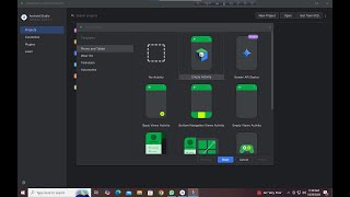 How to open a new project in Android Studio following the new 2024 guidelines [upl. by Laure]