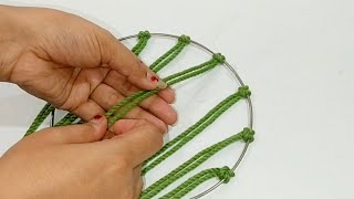 DIY Tutorial l How to Make Macrame Tree of Life [upl. by Aikmat]