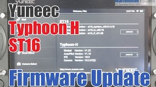 How to UpdateUpgrade Firmware Typhoon H amp ST16 Controller [upl. by Izmar]