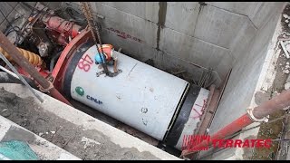 TERRATECs DN1500 Microtunnelling Systems at work in Bangkok [upl. by Aivil7]