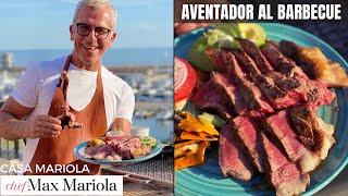 BISTECCA ALLA FIORENTINA  AVENTADOR SPAGNA  COTTURA AL BARBECUE A LEGNA [upl. by Ainaznat]