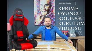 Xprime Oyuncu Koltuğu Kurulum Videosu [upl. by Iago881]