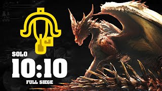 MHW Iceborne  Safi Jiiva Full Siege Solo Elemental LBG 1010 [upl. by Roz]