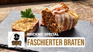 Faschierter Braten im Bricknic vom Gasgrill [upl. by Bremser]