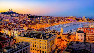 A Walk Around the Beautiful City Of Marseille France [upl. by Gluck]