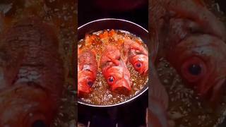 How to cook fried fish menpachi in Hawaii cooking fish cookingfish [upl. by Ydolem]