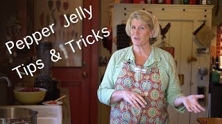 Tips and Tricks to make Pepper Jelly revisited  no measurements Cranberry Orange Clove variety [upl. by Suolekcin410]