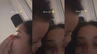 Taina Yells At Kid For Messing With Her While She’s Sick😂😂😂🤣🤣🤣 [upl. by Hsiwhem457]