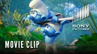 SMURFS THE LOST VILLAGE Movie Clip  Smurf Boarding [upl. by Nylhtak]