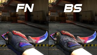 CSGO Specialist Gloves  Marble Fade  Skin showcase all floats 4K60FPS [upl. by Dustman]