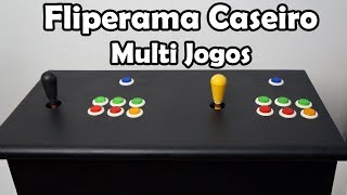 Fliperama Portátil Caseiro Multi Jogos [upl. by Kurtz]