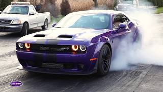 2019 Dodge Challenger SRT Hellcat Redeye DragStrip Tested — Carscom [upl. by Prisca]