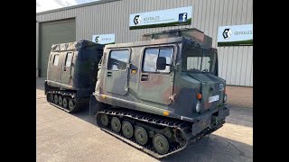 Hagglunds BV206 5 Cylinder Diesel Personnel Carrier [upl. by Daphna254]