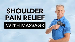 How to Use a Massage Gun For Shoulder Pain [upl. by Kinata400]