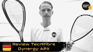 Review Tecnifibre Dynergy APX Squashschläger [upl. by Yereffej326]