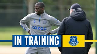 ABDOULAYE DOUCOURE STEPS UP RECOVERY AS LADS PREPARE FOR ASTON VILLA  EVERTON IN TRAINING [upl. by Aseena300]