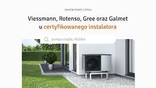 Zamów pompę ciepła u certyfikowanego instalatora [upl. by Ayimat]