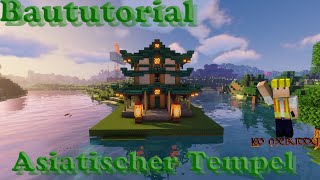 Asiatischer Tempel  Tutorial  Minecraft 1162 [upl. by Aicilev176]