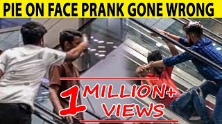 Pie Prank on Escalator in Amanah Mall  Lahori PrankStar [upl. by Jeannette858]