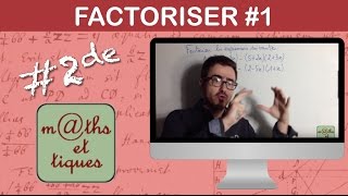 Factoriser avec facteur commun  Seconde [upl. by Atteinotna]