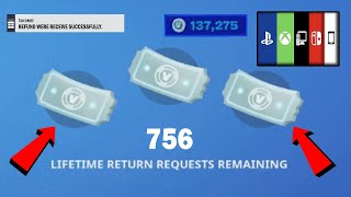 How To Get MORE REFUNDS TICKET in Fortnite Chapter 2 Season 5 EASY FORTNITE REFUND TICKET TUTORIAL [upl. by Jeff]