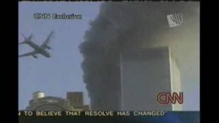 Twin Towers Attack CNN  911 Plane crash [upl. by Charis]