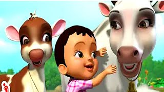 Meri Gaiya Aati Hai  Cow Song  Hindi Rhymes [upl. by Neerom]