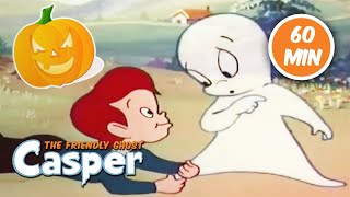 Casper the Friendly Ghost 🎃Halloween Special 🎃1 Hour Compilation 🎃 Full Episode  Kids Cartoon [upl. by Llerryt]