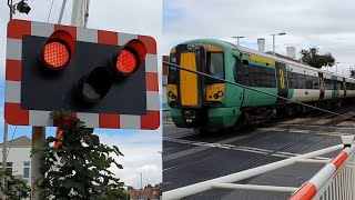 Portslade Level Crossing East Sussex [upl. by Shumway]