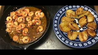 Cooking With the Cruels  Gambas al Ajillo [upl. by Eenhat24]