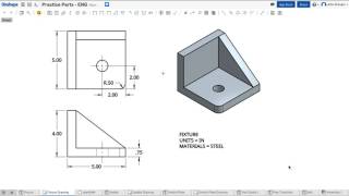 Learn Onshape  Project 1  Overview of Featured Based Modeling [upl. by Hctub773]