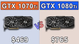 GTX 1070 Ti OC vs GTX 1080 Ti  1440p and 2160p Gaming Benchmarks [upl. by Doley]