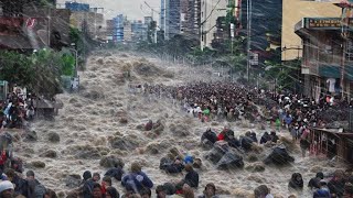 Top 50 minutes of natural disasters caught on camera Most flood in history South America [upl. by Holtz748]