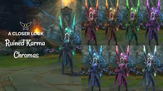 Ruined Karma Chromas PreRelease [upl. by Hallee]