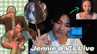 Jennie  Vs Weverse Live taennie [upl. by Halima]