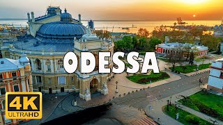 Odessa Ukraine 🇺🇦  4K Drone Footage [upl. by Ynaittirb]