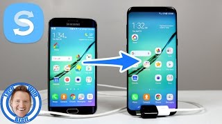 Samsung Smart Switch Transfer With USB Connector to Galaxy S8 [upl. by Anayik]