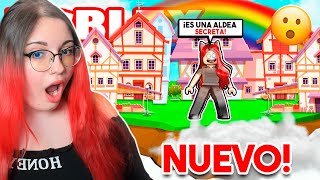 NUEVA ALDEA SECRETA de ADOPT ME ES INCREÍBLE en ROBLOX 😱 [upl. by Anirad]