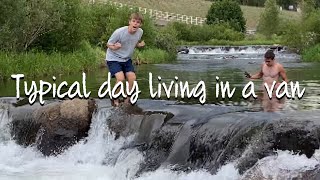 A DAY OF VANLIFE IN UNDER 10 MINUTES AND 25 SECONDS VLOG [upl. by Marylin]