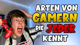 ARTEN von GAMERN die JEDER KENNT [upl. by Dewhirst146]