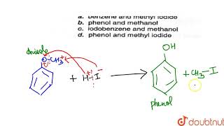 Anisole on reaction with HI forms [upl. by Rehpotsrhc]