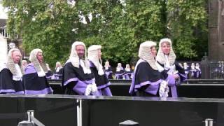 Lord Chancellors breakfast  judges arrival [upl. by Tabbatha]