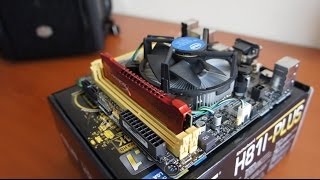 ASUS H81I Plus Mainboard Review And Pc Build [upl. by Nirrak]