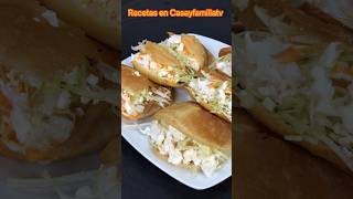 GORDITAS INFLADITAS Fritas con Chicharrón Prensado RECETA FÁCIL y Deliciosa [upl. by Dorcy]