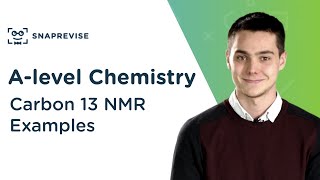 Carbon 13 NMR Examples  Alevel Chemistry  OCR AQA Edexcel [upl. by Tildie268]